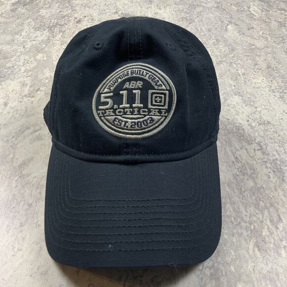 5.11 Tactical Hat Mens One Size Black Snapback ABR Always Be Ready 18 Cap - Picture 3 of 9